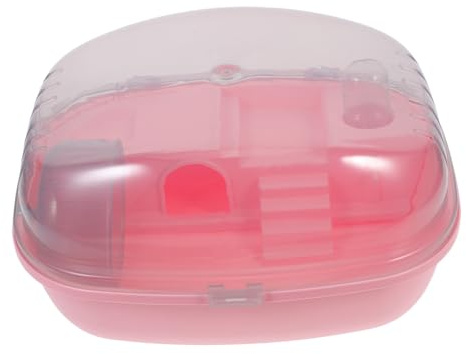 Garneck Hamsterkäfig Für Innenbereich Kunststoffkäfig Für Kleine Haustiere Rattenkäfig Mit Belüftung Transportbox Für Hamster Und Mäuse Für Reisen Und Camping