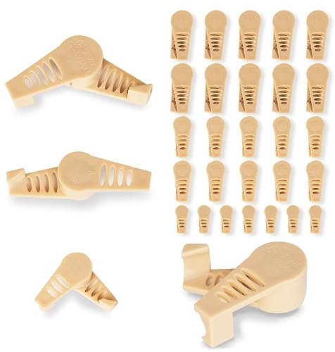 30 Pflanzenbieger Grow LST Clips | 0–360° Winkel Stufenlos verstellbare Pflanzenclips für gesundes Wachstum & maximale Erträge | Pflanzentraining, Zweig- & Stammstütze für Indoor & Outdoor (30 Stück)