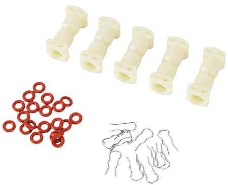 Sxhlseller Coffee Machine Connector Seal Fork Kit with Silicone Rings and Clamps for Jura Machines Water Connector Replacement Parts