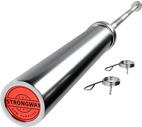 Strongway® 6FT 7FT Olympic Bar Barbell Weight Lifting Fitness Gym Equipment