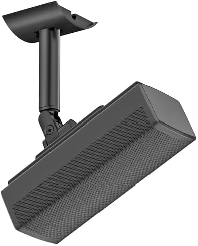 Dinghosen Winkeleinstellbare Bose Lautsprecher-Wandhalterung - Decken- und Wandhalterung für Bose UB-20 Serie II, SoundTouch, CineMate, Lifestyle, Acoustimass, Cube Surround Speaker Bracket, Schwarz