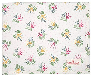 GreenGate COTTAB250MRA0102 Mira Tischdecke White 145 x 250 cm (1 Stück)