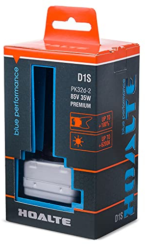 HOALTE D1S Xenon Brenner Blue Performance 6200K - Scheinwerferlampe D1S Xenon Lampe Auto HID - Brenner Ersatzbirne 2 Stücke