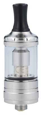 Aspire Nautilus Nano Atomizzatore Sigaretta Elettronica 19mm Tank 2ml per Svapo di Guancia con Tiro Regolabile MTL Refill dall'Alto e Drip Tip 510 Intercambiabile (STAINLESS STEEL)