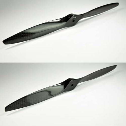 [Fernbedienung Spielzeugteile] Kohlefaser-Propeller 22 x 8 22 x 10 23 x 8 23 x 10 for RC-Flugzeuge mit festem Flügel und Benzinmotor - sievironmentell freundliche Materialien ( Color : 23x8 )