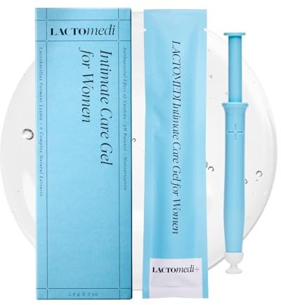 LACTOMEDI Intimate Care Gel | Supports Healthy Vaginal Flora with Probiotics | pH Balance | Soothes Discomfort Caused by Dryness, Itchiness, and Odor | Dermatologically Tested | 1Box x 5pcs