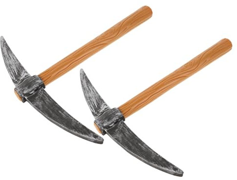 CALLARON Finto Piccone Modello 2 Pz Nani Piccone Costume Prop Stage Performance Prop Giocattolo di Halloween Accessori Costume Party Trucco Puntelli Performance Prop
