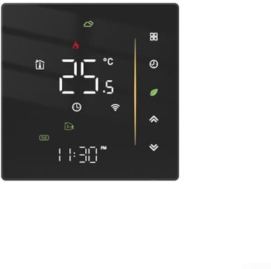 HEBEOT Thermostat intelligent pour radiateur Zigbee Smart Home pour chauffage au sol et chaudière à gaz, surveillance à distance pratique (chauffage de chaudière à gaz B)