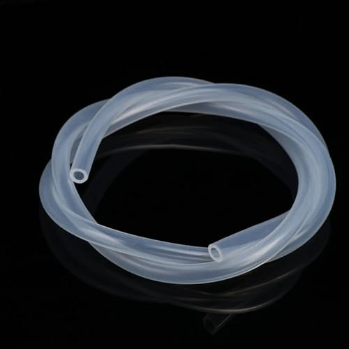 Tubo de gas de silicona transparente, manguera de goma de silicona flexible de 1 m, tubo de silicona de 4, 5, 6, 7, 8, 9, 10, 11, 12, 14 y 16 mm de diámetro exterior for cerveza, leche y agua(14x18)