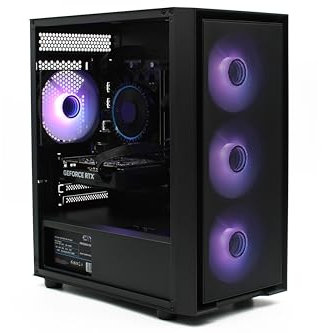 MW Gaming PC Air 6 • Ryzen 5 5600 • RTX 4060 8GB DDR6 • 16GB 3200MHz DDR4 • 1TB NVME SSD • Bronze Rated PSU • Black Mesh RGB Gaming Case • WiFi • Windows 11