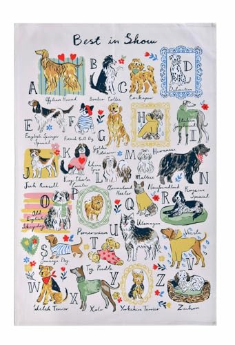 Ulster Weavers Tea Towel Best In Show Dog Best In Show Dishcloth Multicolor 47x74cm