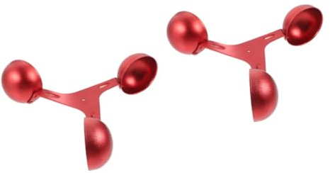 2 Stück Windgeschwindigkeitsmesser Anemometer Cup Präziser Windmess Sensor für Wetterstationen Einfache Installation Langlebig und Tragbar für Windmessung im Freien