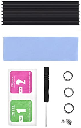 Pour Les De Dissipateur Thermique M.2 SSD Adaptés/PC Coussin Thermique Avec Conductivité 3 6 W Tapis Refroidissement NVMe SSD CPU GPU Ordinateur Portable