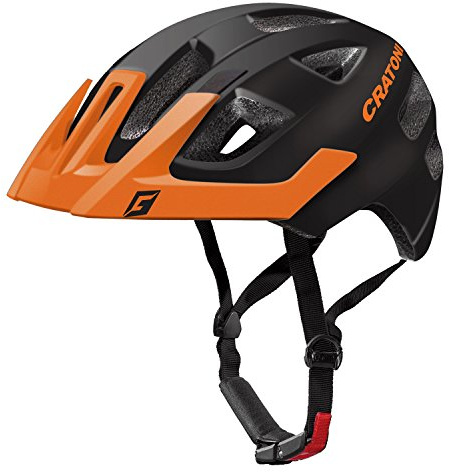 Cratoni Barns Maxster Pro hjälm Black/Orange Matt X-Small/Small/46-51 cm
