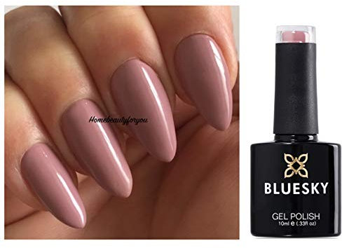 Bluesky Nail Gel Polish FAWN Deep Fawn, Soft Mauve Dence Range DC72 UV LED Soak Off 10ml