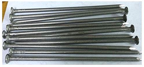 Clavos de hierro grandes especiales de 180 mm y 7 pulgadas, clavos de jardín grandes, 10 clavos de océano grandes-6x180