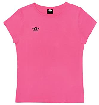 Maglia Donna T-Shirt Scollatura Tonda Mezza Manica Cotone Jersey Marca New Age L Fucsia Rosa