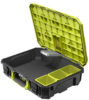 RYOBI LINK Aufbewahrungsbox RSL101 Werkzeugbox S (bis zu 22,7 kg Tragfähigkeit, Wasserdicht nach IP65)