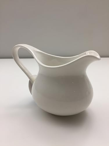Milk jug in white porcelain Mod. Scherzer jug cm 15x9xh10