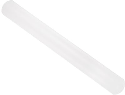 CoCud Fondant Rolling Pin, 12 Length, PP Plastic Non-Stick No Handle Fondant Roller Dough Roller - (Applications: for Clay Baking Fondant DIY)