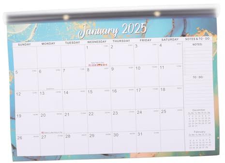 FOYTOKI Office Accessory Englischer Wandkalender Mit 18 Monaten Abdeckung Für Die Tägliche Planung