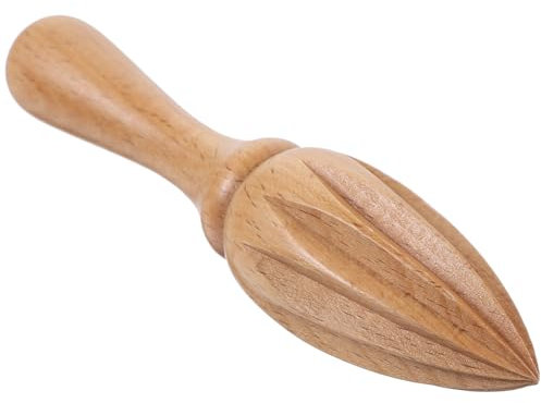 LALADEFIEE 3pièces Presseur à Jus Manuel De Hêtre Réamer à Agrumes Presse- Ergonomique Pour Extraire Facilement Jus De Fruits Outils De Cuisine