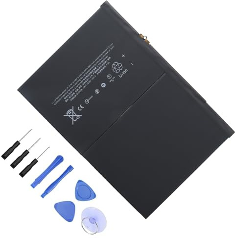 Glaxcidy A1484 Tablet Battery for iPad Air 1 A1474 A1475 A1476, iPad 5 A1822 A1823, 6 A1893 A1954, 7 A2197, MD785LL/A MD786LL/A MF532LL/A, A2197 Battery