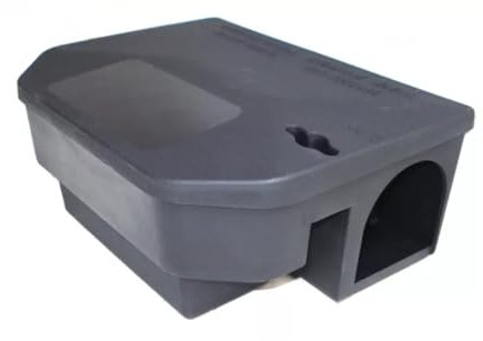 Trappola per Esche Contro Topi e Ratti, Strumenti Idonei alla Normativa HACCP, Trappole Professionali per Giardino e Industria (Small - (13x10xH4) cm, 3, Pezzi)