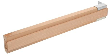 HOMSFOU Schubladenschiene Aus Holz Für Unterflurige Montage Schubladenführung Kommodenschienen Schubladenführungen Für Schränke