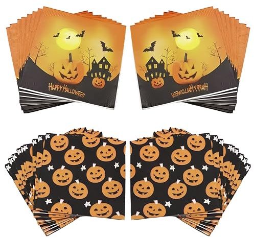 Serviettes en papier Halloween