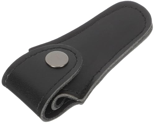 ELAYARD Leichte Pu Aufbewahrungstasche für Horn Mundstück Beutel mit Vielseitiger Nutzung und Schwarzem Design als Organisationsbeutel für Horn Zubehör