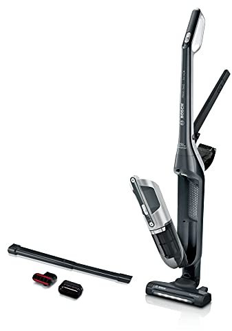 Bosch BBH3230GB Serie 4 Flexxo Cordless Stick Vacuum Cleaner with 2in1 Handheld/Stick Design, 23V Battery, 50 Minutes Run Time, Dark Sapphire (Renewed)