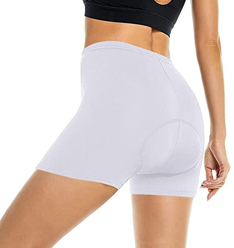 RIUIYELE Fahrradhose für Damen, 3D-Gel, gepolstert, atmungsaktiv, leicht