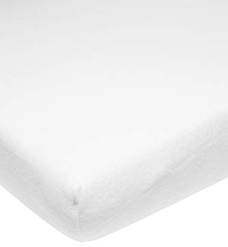 Meyco Spannbettlaken Molton Stretch 70x140/150cm Matratzenschoner | 80% Baumwolle - Oeko Tex Zertifiziert - extra elastisch - Bettauflage - atmungsaktiv & feuchtigkeitsabsorbierend