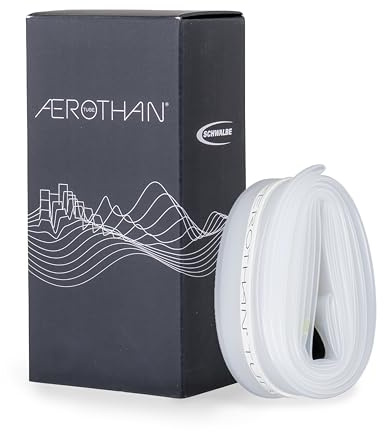 Schwalbe Aerothan Tube High-End Fahrradschlauch - TPU, Ventil SV - Extraleicht, Pannensicher - Made in Germany