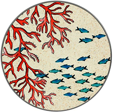 Topfuntersetzer Corallo Sea Life Thun Rose & TULIPANI