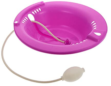 EXCEART Bidet Sitzbad Über Der Toilette Postpartale Pflegebecken Über Dem Toilettensitz Badewanne Hocken Sitzbad Waschen Sitzbad Wc-sitzbad Töpfchen Ältere Violett Mutterschaft Pp