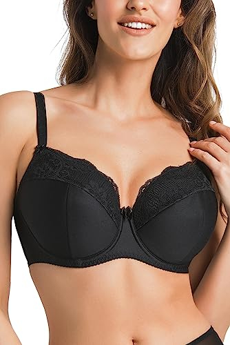 Teyli Marte Soutien-Gorge à Couverture Totale, Opaque, Noir, 105J Femme