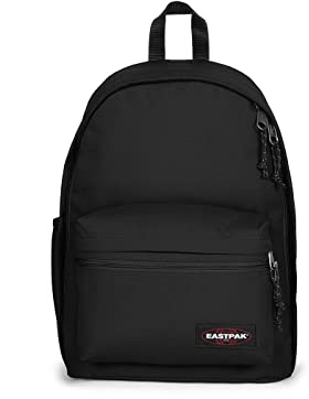 Eastpak Unisex-Erwachsene Office ZIPPL'R Backpack, Schwarz und silberfarben, 44X22X29