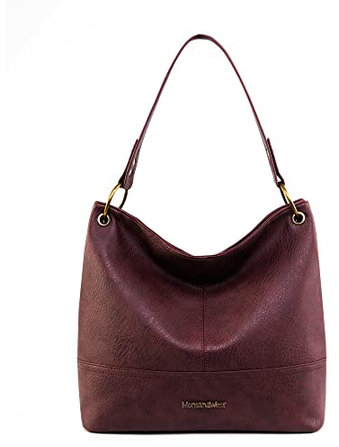 Purses for Women Hobo Bags Slouchy Shoulder Bag Tote Handbag MWC-HB-047-BDY