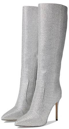 Michael Kors Rue Stiletto Boot, Stövlar, Silver, 42.5 EU, Silver, 42.5 EU