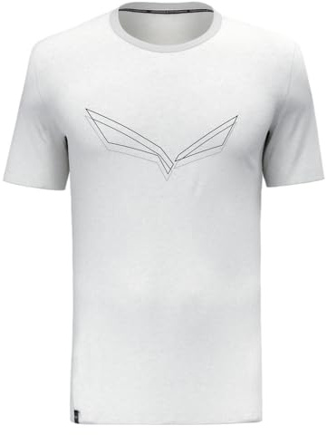 Salewa Pure Eagle Frame Dry T-Shirt Men, White, L
