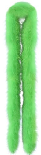 Federboa für Damen,Asudaro Boa-Feder 2 Meter natürliche Türkei Federn Boa Tanzen flauschige Plüsch Schal DIY Feder Boa Handwerk Crafting Party Dress Up Plumes Kostüm Zubehör Grün