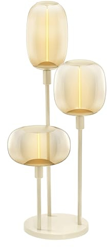 OSRAM Vintage 1906® Big Elipse, dekorativ LED-lampa med bärnstensfärgat glas, med ny, ultratunn och magnetisk glödtråd, E27-sockel, 2,5 watt, varmvit (2700K), låg energiförbrukning