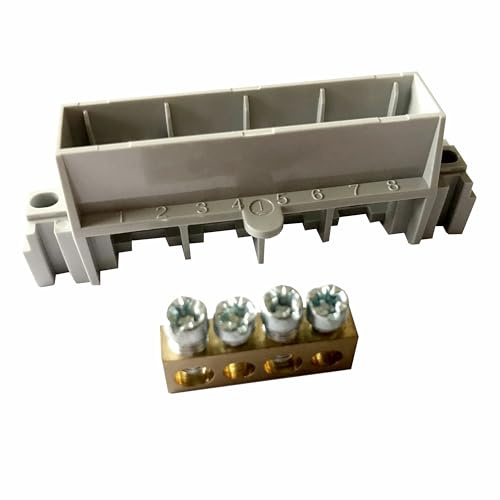 LEGRAND, Terminal Strip for Plexo S Wet Room Distributor, Provides Connections for 4 Protective Conductors, 16 mm² Maximum Cross Section of Cables, 134800