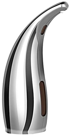 Beatifufu Touchless Abs Soap Dispenser Motion Sensor Grey Battery- Liquid Soap Bar Dispenser