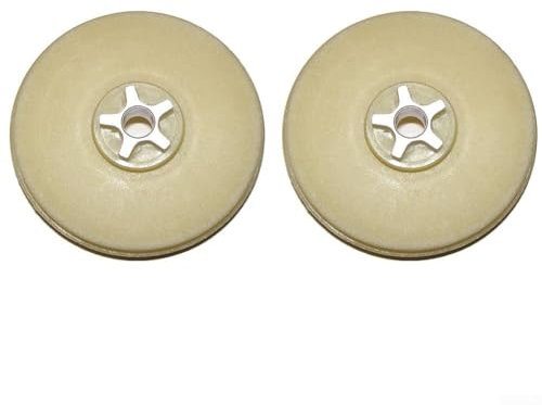 Gdfnmogo Lot de 2 pignons de tronçonneuse, matériau plastique, performance améliorée, construction fiable, compatible avec les tronçonneuses électriques
