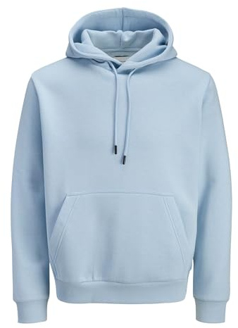JACK & JONES Jjebradley Noos Sweat à Capuche, Bleu céleste, XL
