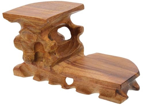 HEMOTON Base in Legno per Esposizione Statue e Oggetti Artigianali Supporto per Vasi da e Teiere Design per Decorazione Casa e Negozio