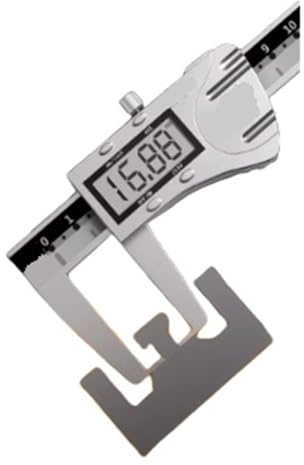 Folisila Ranura Interna 0-200 mm Longitud de Garra 50 mm Calibre Calibre Interno Calibre de medición Interna
